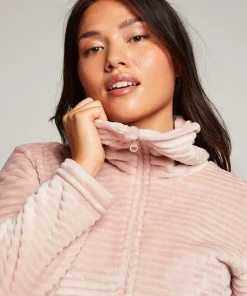 Bademantel Zip Fleece<Hunkemöller Flash Sale