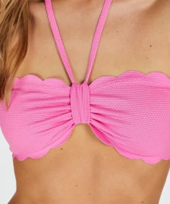 Bandeau Bikini-Oberteil Scallop<Hunkemöller Discount