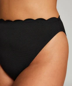 Bikini-Slip Mit Hohem Beinausschnitt Scallop<Hunkemöller Best Sale