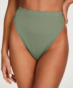 Bikini-Slip Mit Hohem Beinausschnitt Scallop<Hunkemöller Flash Sale