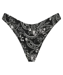 Brazilian Bikini-Slip Mit Hohem Beinausschnitt Paisley<Hunkemöller Discount