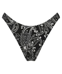 Brazilian Bikini-Slip Mit Hohem Beinausschnitt Paisley<Hunkemöller Discount