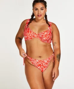 Brazilian Tanga Bikini-Slip Paisley<Hunkemöller Outlet