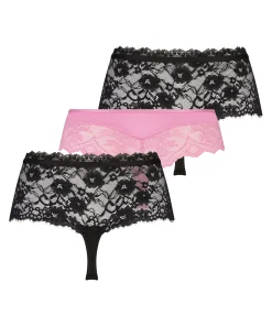 3Er-Pack Hoher Boxerstring Amaka<Hunkemöller Best