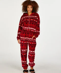 Flanell Fleece Onesie Fairisle<Hunkemöller Best
