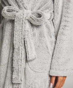 Fleece-Bademantel Lang<Hunkemöller Store