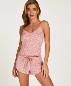 Gerippte Spitzenshorts<Hunkemöller Store