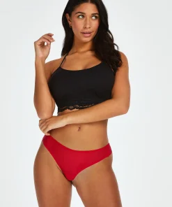 Invisible String Stripe Mesh<Hunkemöller Best
