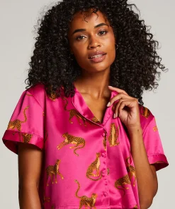 Kurzarmelige Satin-Jacke<Hunkemöller Online