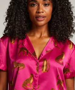 Kurzarmelige Satin-Jacke<Hunkemöller Online