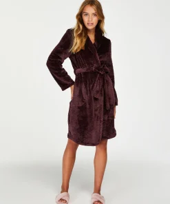 Kurzer Bademantel Fleece Rip<Hunkemöller New