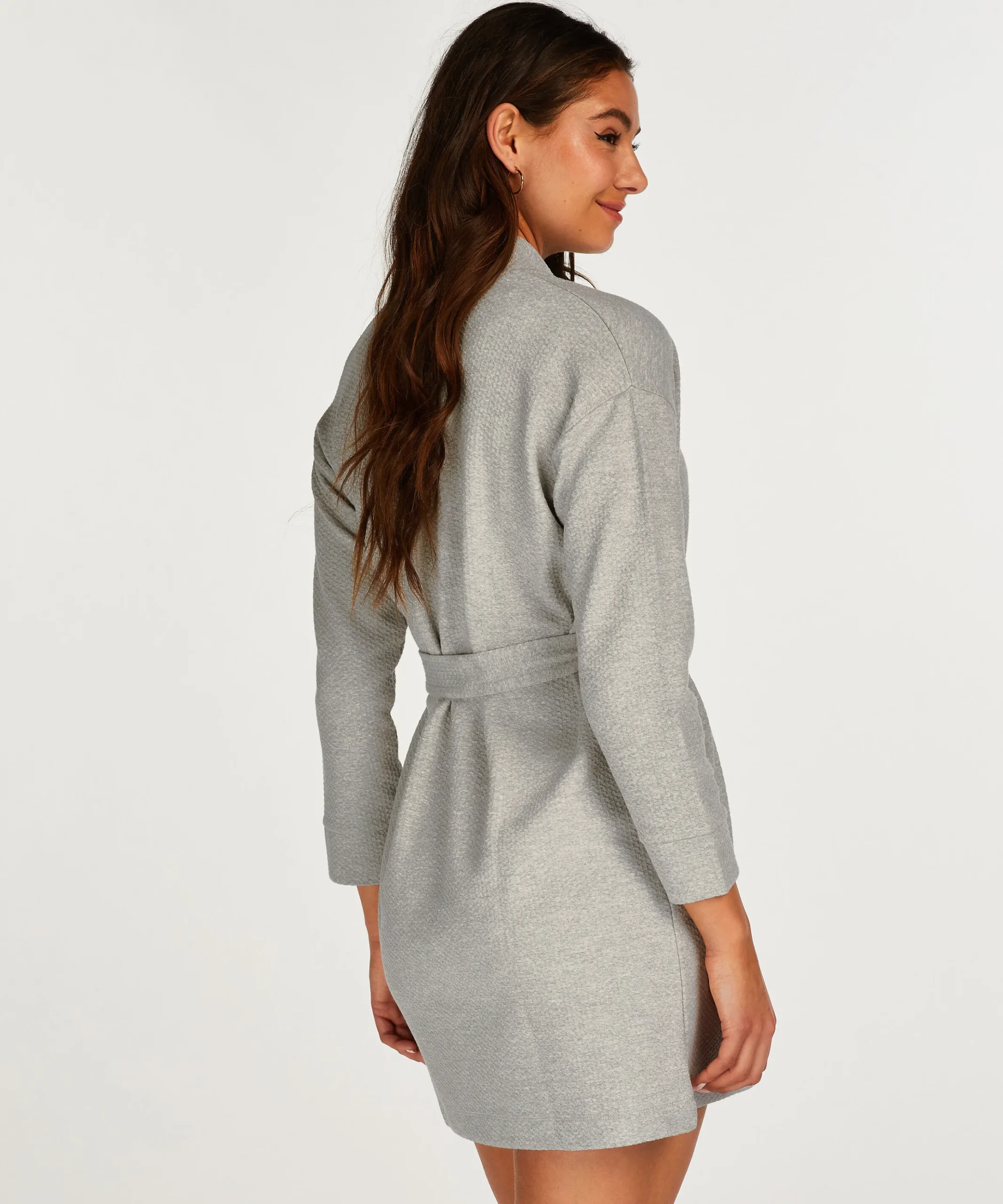 Kurzer Jacquard-Bademantel<Hunkemöller Fashion