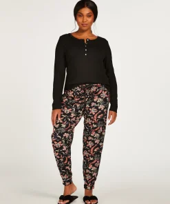 Langarm-Pyjamatop<Hunkemöller Discount