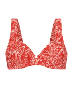 Nicht-Vorgeformtes Bügel-Bikini-Oberteil Paisley<Hunkemöller Outlet