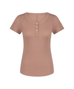 Pyjama-Oberteil Henley<Hunkemöller Best Sale