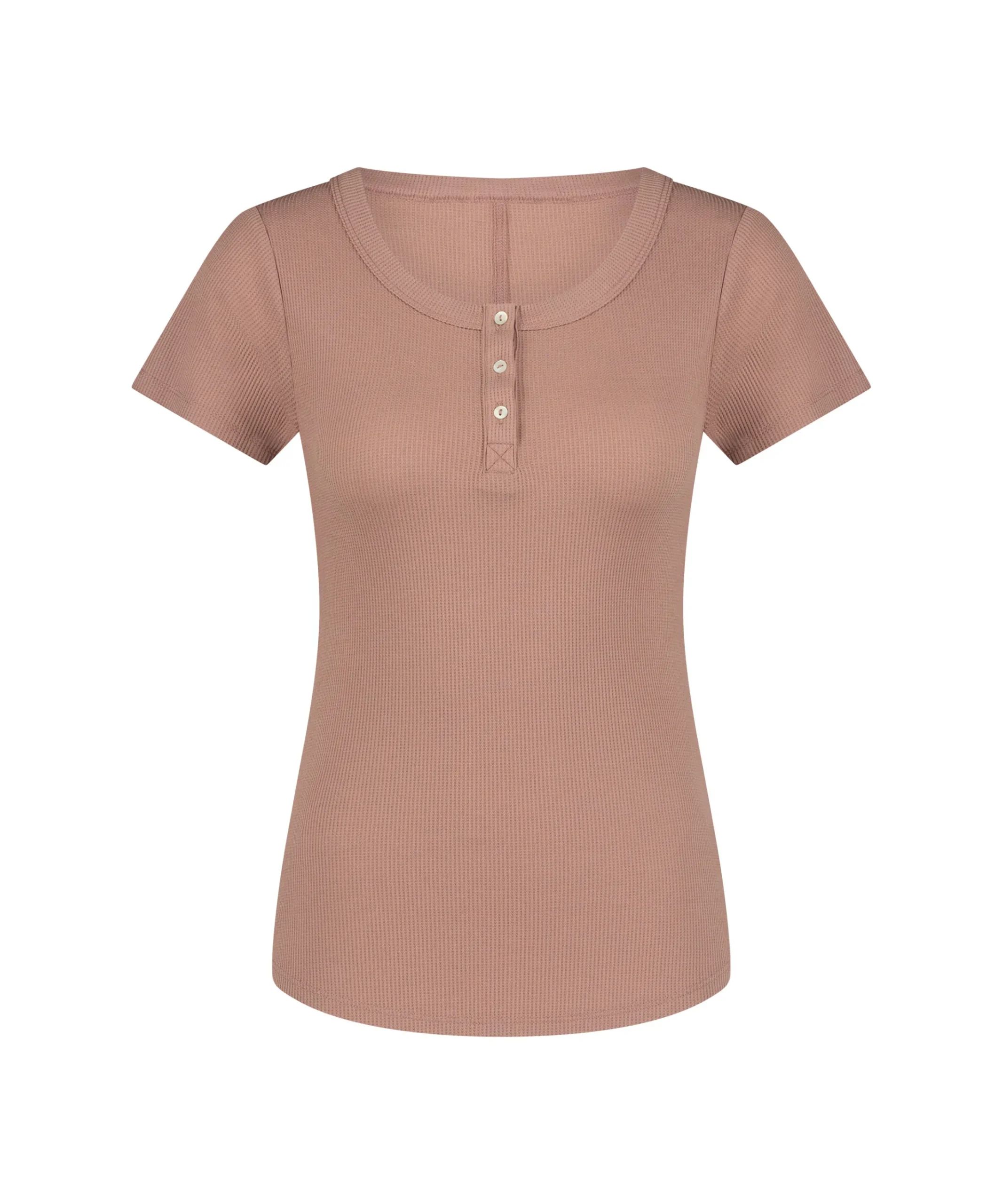 Pyjama-Oberteil Henley<Hunkemöller Best Sale