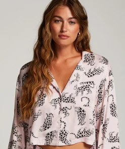 Pyjamatop Langarmelig Twill<Hunkemöller Cheap