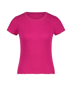 Shirt Mit Kurzen Armeln Rib<Hunkemöller Online