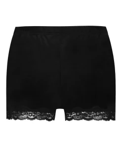 Shorts Aus Velours Mit Spitze<Hunkemöller Cheap