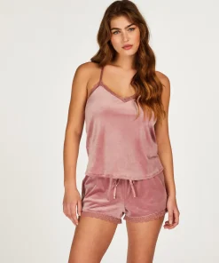 Shorts Velours Lace<Hunkemöller Clearance