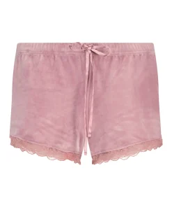 Shorts Velours Lace<Hunkemöller Clearance