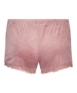Shorts Velours Lace<Hunkemöller Clearance