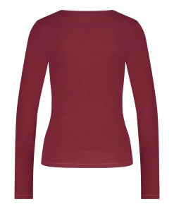 Top Mit V-Ausschnitt, Longsleeve<Hunkemöller New