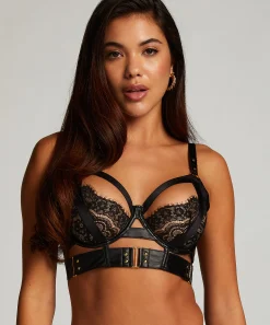 Unwattierter Longline-Bügel-Bh Occult<Hunkemöller Best Sale