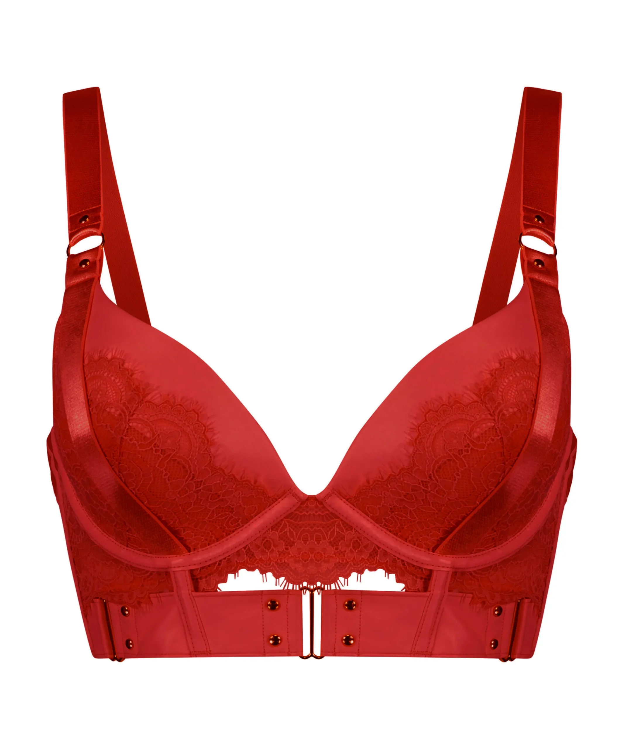 Vorgeformter Push-Up Longline-Bügel-Bh Occult<Hunkemöller Store