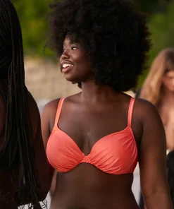 Wattiertes Bügel-Bikinioberteil Sunrise<Hunkemöller New